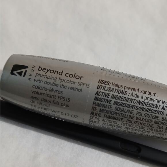 NEW Avon BEYOND COLOR Lip Plumping Lipcolor SPF 15 double retinol Twig Brindle - Picture 1 of 7